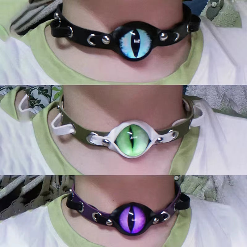 Evil Eyes Choker