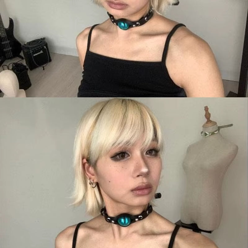 Evil Eyes Choker